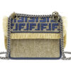 Fendi Kan I Raffia Shoulder Bag